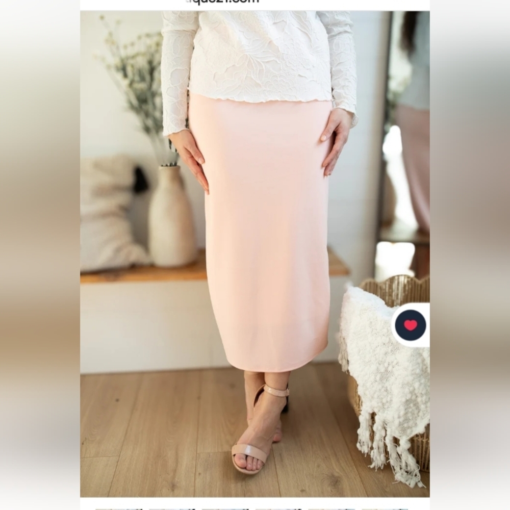 K&K Boutique Dress Skirt Peachy Blush